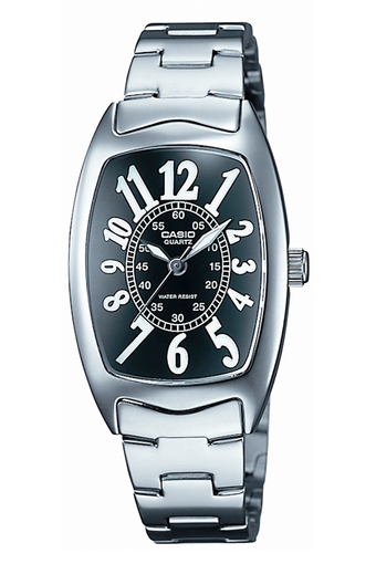 Casio Standard นาฬิกาข้อมือผู้หญิง รุ่น LTP-1208D-1A - Silver/Black