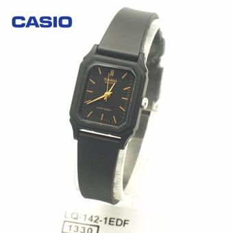 Casio Standard นาฬิกาข้อมือผู้หญิง รุ่น LQ-142-1ADF (Black)