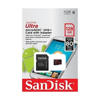 Sandisk Ultra 533X 80MB/s 128 gb Sandisk Micro SD Ultra 128gb Sandisk Micro SDXC 128gb Ultra Class10