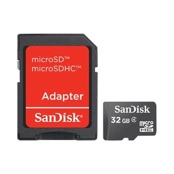 Sandisk เมมโมรี่การ์ด Micro SD SDHC MicroSD Memory Card Class 4 32GB