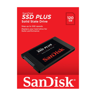 SanDisk 120GB SSD Plus 2.5&quot; Drive SATA 3.0&quot;