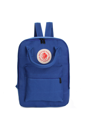 wonderful story Korea Women Bag Backpack กระเป๋าเป้สะพายหลัง - Blue