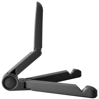 MEGA Universal Rotating Portable Foldable Mounting Brackets Stand Holder For iPad Tablet Smart Phone ขาตั้งไอแพด แท๊บเล็ต รุ่น MG2006 (Black)