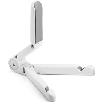 MEGA Universal Rotating Portable Foldable Mounting Brackets Stand Holder For iPad Tablet Smart Phone ขาตั้งไอแพด แท๊บเล็ต รุ่น MG2006 (White)