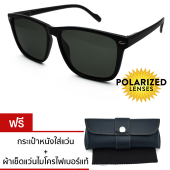 Polarized Sunglasses แว่นตากันแดดเลนส์โพลาไรส์ รุ่น WFQ_ZX 2428-333 (Black/Polarized)