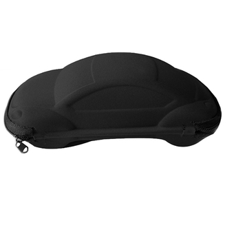Cute Car Shaped Sun Glasses Case Eyeglass Storage Box for Children Kids Birthday Present Gift Grey