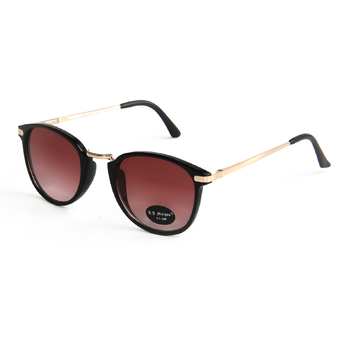 AJ Morgan Castro Sunglasses Black, Brown lens แว่นกันแดด สีดำ เลนส์ชา