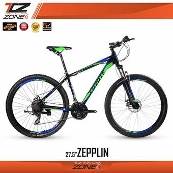 COYOTE จักรยานเสือภูเขา 27.5 นิ้ว / ตัวถัง อลูมิเนียม / เกียร์ SHIMANO 21 SPEED / รุ่น ZEPPLIN (สีดำ)
