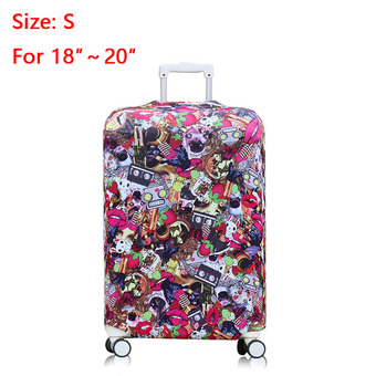 18-20 inch Travel Luggage Cover Suitcase Protective Cover Protector For Trunk Case Apply to 18-20 inch (Not include suitcase)