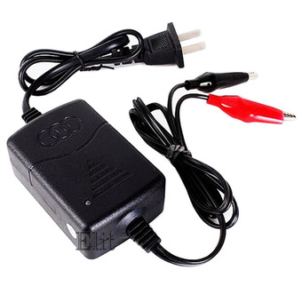 Elit เครื่องชาร์จแบตเตอรี่ 12 V Sealed Lead Acid Car Motorcycle Battery Charger Rechargeable Maintainer