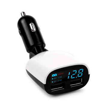 CAR LED USB Charger Adapter ที่ชาร์ตแบตในรถยนต์