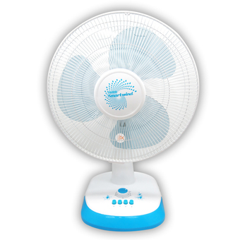 Sonar พัดลมตั้งโต๊ะ ตั้งเวลาได้ ขนาด 16 นิ้ว Smartwind รุ่น EF-L151 (สีฟ้า)