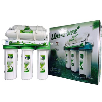Uni-Pure Green เครื่องกรองน้ำดื่ม 5 ขั้นตอน (White)