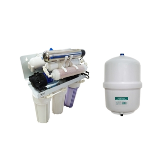 Fast Pure เครื่องกรองน้ำดื่ม 7 ขั้นตอนระบบ RO-UV น้ำแร่ คุณภาพดี (รับประกัน 1ปี)