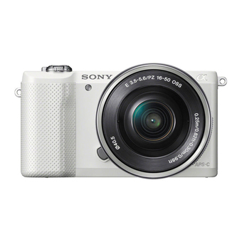 SONY Mirrorless Camera รุ่น ILCE-5000 KIT (White)