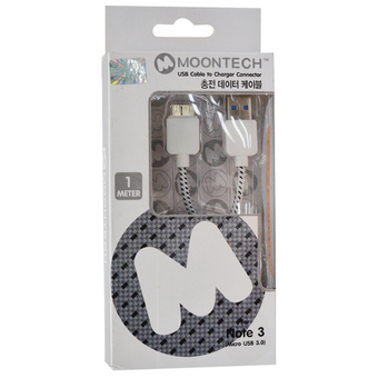 Moontech Datalink Cloth Micro USB 3.0 (BLACK)