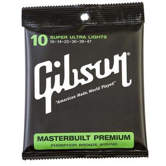 Gibson สายกีตาร์โปร่ง SUPER ULTRA LIGHTS g010