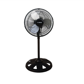 Aiko พัดลมใบพัดเหล็ก turbo แบบตั้งพื้น 12 นิ้ว ส่ายได้ AVS-512