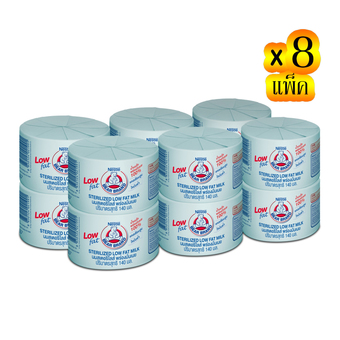 ขายยกลัง! BEAR BRAND ตราหมี นมสเตอริไลส์ พร่องมันเนย 140 มล. แพ็ค 12 กระป๋อง (รวม 8 แพ็ค ทั้งหมด 96 กระป๋อง)