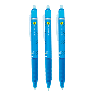UD ปากกาเจลลบได้สีฟ้า 0.5 มม. (แพ็ค 3 ชิ้น)