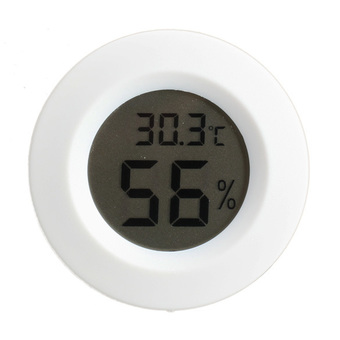 Mini LCD Celsius Digital Thermometer Humidity Hygrometer Meter White (Intl)
