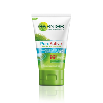 GARNIER การ์นิเย่ เพียวแอคทีฟมัทฉะเจล 100มล.