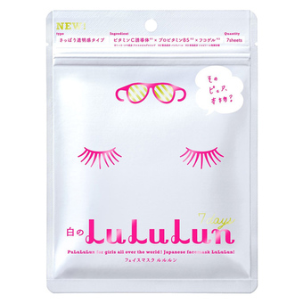 LULULUNเฟซ มาส์ก ขาว7เดย์ แพ็ค7แผ่น