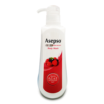ASEPSO อาเซปโซ ครีมอาบน้ำ วิต้าพลัสเบอร์รี่ 500 มล.