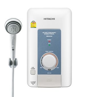 HITACHI เครื่องทำน้ำอุ่น 4,500วัตต์ รุ่น HES-45V สีฟ้า