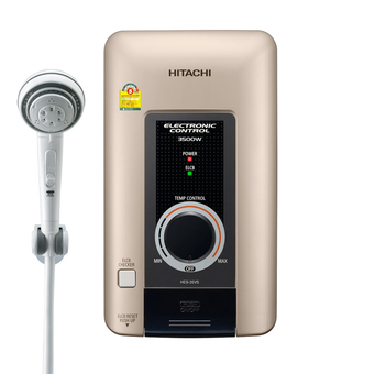 HITACHI เครื่องทำน้ำอุ่น 4,500วัตต์ รุ่น HES-45VS สีทองแชมเปญเมทัลลิค