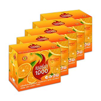 NATURE GIFT เบอร์น่าพัน รสส้ม 100 กรัม (แพ็ค 5 กล่อง)