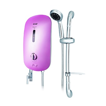 ALPHA เครื่องทำน้ำอุ่น รุ่น Smart 18E 3.5 kw. - สีชมพู