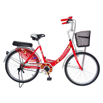 TURBO จักรยาน 24 นิ้ว DELIGHT - RED