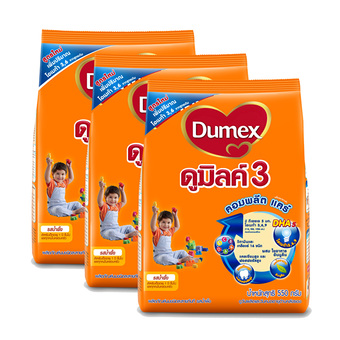ขายยกลัง! Dumex ดูมิลค์ 3 1 พลัส รสน้ำผึ้ง 550 กรัม (แพค 3)