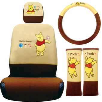 WINNIE POOH ชุดคลุมเบาะรถยนต์