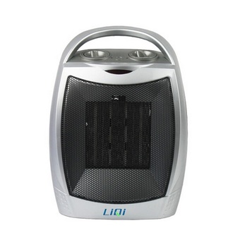 DJSHOP เครื่องทำความร้อน/พัดลมทำความร้อน ขนาด 750/1500W รุ่น PTC-905(สีเงิน)