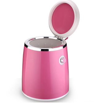 Hot item Fashion Mini Washing Machine เครื่องซักผ้าแฟชั่นมินิ รุ่น 3.8kg. (Pink)