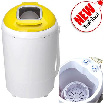Hot item Mini Washing Machine เครื่องซักผ้าอัตโนมัติมินิฝาบน ขนาด 7.0kg (Yellow Series)