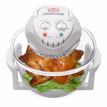 HOUSE WORTH หม้ออบลมร้อน ฝาอบลมร้อน รุ่น HW-COG12 ขนาด 12 ลิตร(White)