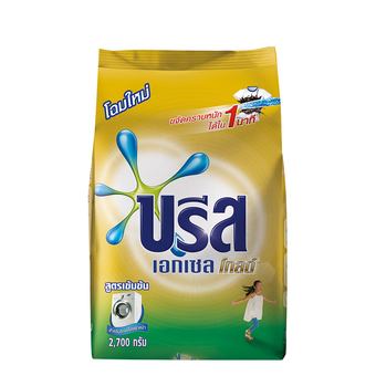 BREEZE เอกเซลโกลด์ผงซักฟอก 2700 กรัม