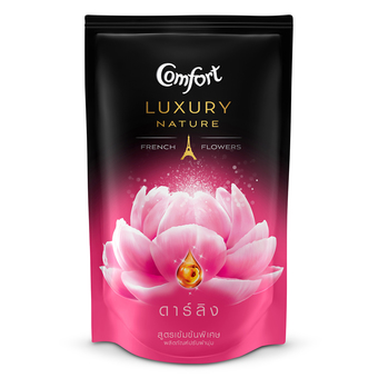 COMFORTคอมฟอร์ท น้ำยาปรับผ้านุ่ม ลักชัวรี่ เนเชอร์ ดาร์ลิง – ถุงเติม580มล.
