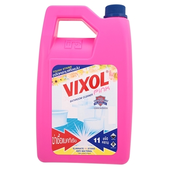 VIXOL วิกซอลล้างห้องน้ำ 3500 มล. ชมพู