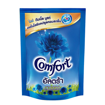 COMFORT น้ำยาปรับผ้านุ่มอัลตร้า สีฟ้า ถุงเติม 1700 มล.