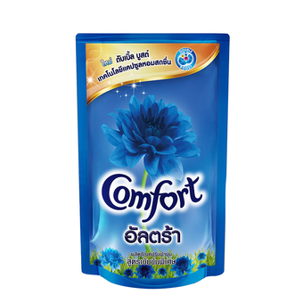 COMFORT คอมฟอร์ท น้ำยาปรับผ้านุ่มอัลตร้าสีฟ้า ถุงเติม 680 มล.