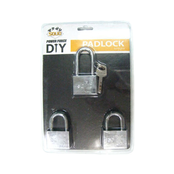 Solid กุญแจมาสเตอร์คีย์ 40 มม (3 ชิ้น)