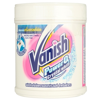 Vanish เพาเวอโอทูคริสตอลไวท์ขจัดคราบ 450 กรัม.