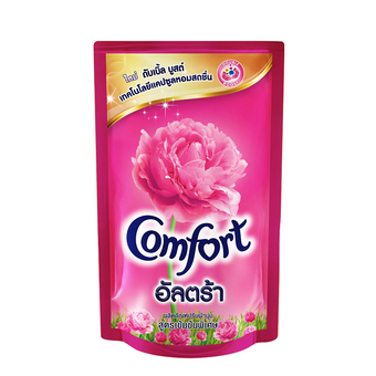 COMFORT คอมฟอร์ท น้ำยาปรับผ้านุ่มอัลตร้าสีชมพู ถุงเติม 680 มล.