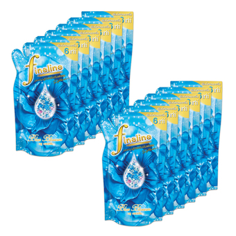 ขายยกลัง FINELINE ไฟน์ไลน์ น้ำยาปรับผ้านุ่ม เอ็กซ์ตรีม - ถุงเติม 600 ML. – สีน้ำเงิน (ทั้งหมด 12 ถุง)