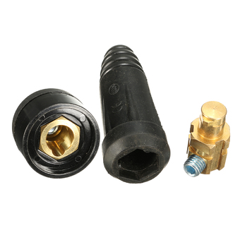 DKJ35-50 Quick Fitting Cable Connector Plug Adaptor + Socket For Welding Machine - Intl