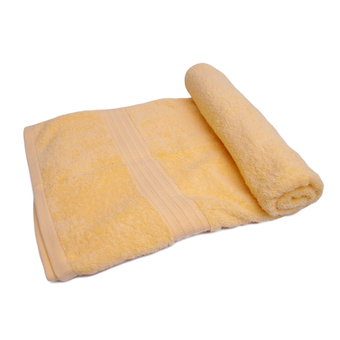 Cannon ผ้าขนหนูพื้น+ไข่ปลา 27X54 - สีครีม